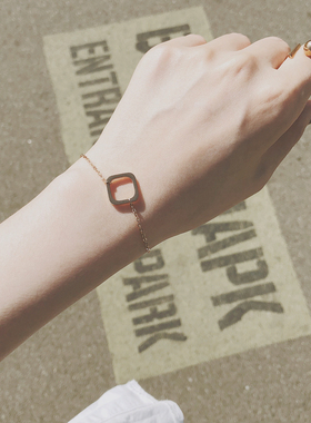 noblelady韩国定制包18k手链