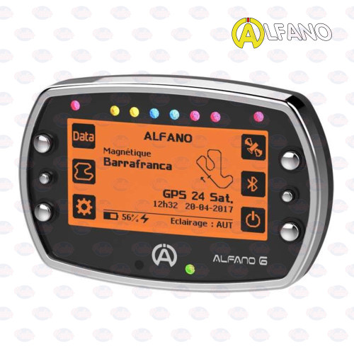 【小王推荐】ALFANO 6卡丁赛车仪表 GPS 圈速记录 AIM MYCHRON - 图1