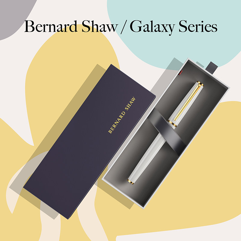 萧伯纳签字笔刻字私人定制云雾白女士商务金属宝珠笔礼物高档送礼,淘宝优惠券,粉丝福利购,淘宝优惠卷