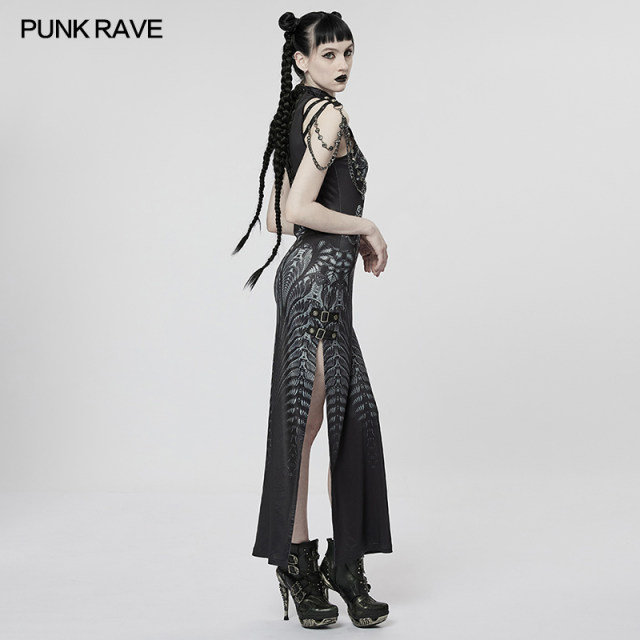 Small broken subculture PUNK RAVE pr punk status women's clothing