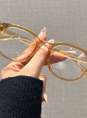 百世芬TR03幼圆小框架高度数适配磁吸四合一套镜配近视52-18-142