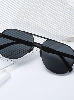 （实体店货源）太阳镜女高级感尼龙变色偏光墨镜日夜两用男夜视镜