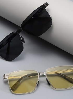 （实体店货源）尼龙偏光太阳镜男款开车专用夜视驾驶防紫外线墨镜