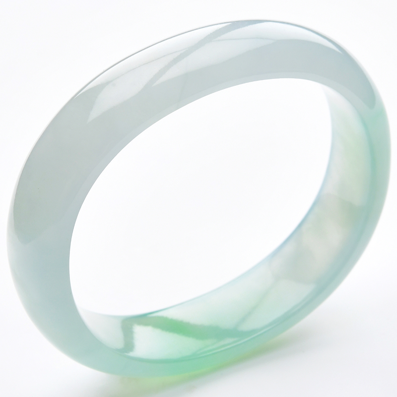 豪8印象m2691翡翠贵妃女冰种玉镯 豪8印象手饰