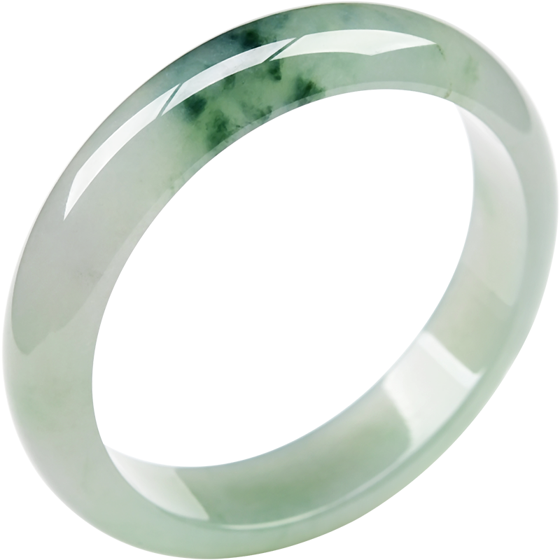 豪8印象qs253玉镯子女翡翠手镯 豪8印象手饰