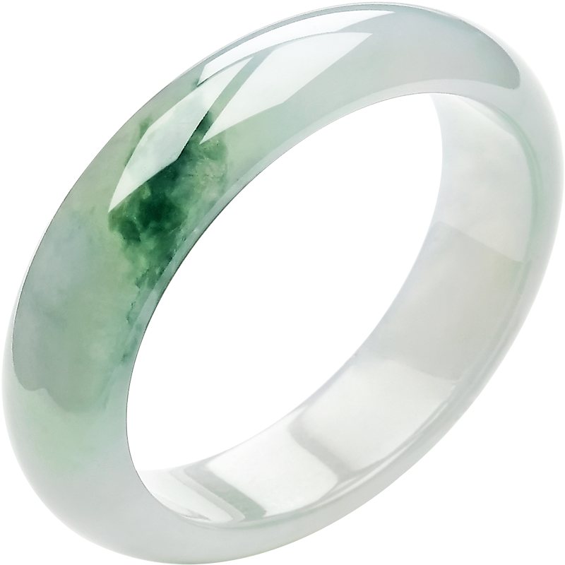 豪8印象f647女款冰种翡翠手镯 豪8印象手饰