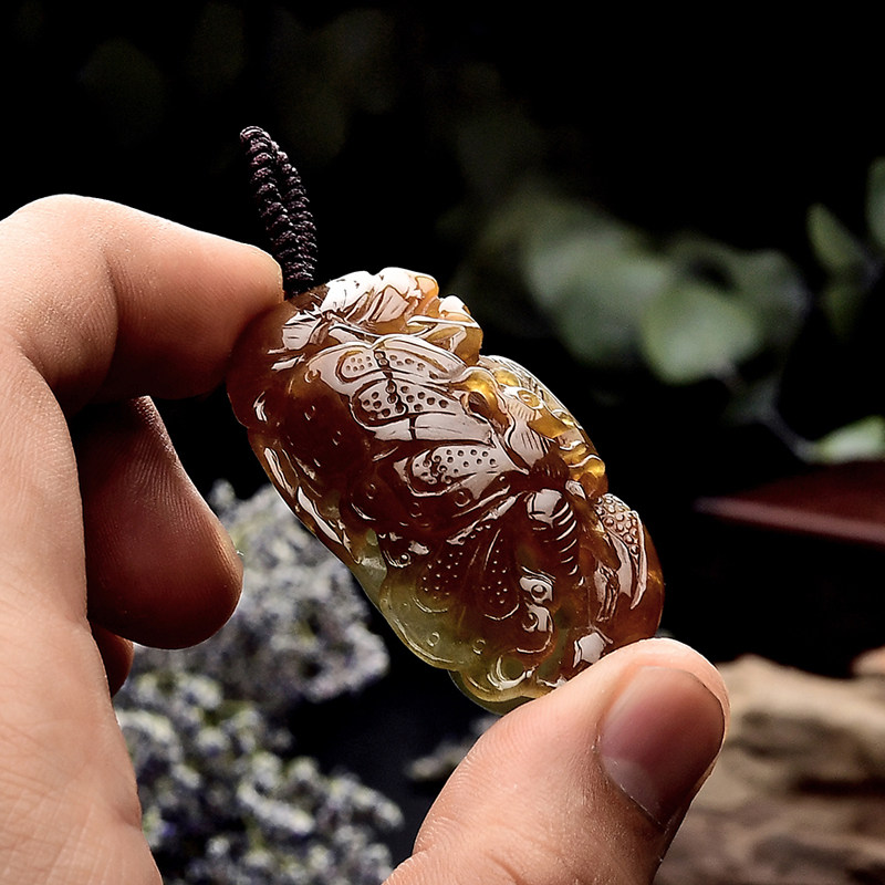 豪8印象hc112蝴蝶挂件女款吊坠 豪8印象颈饰