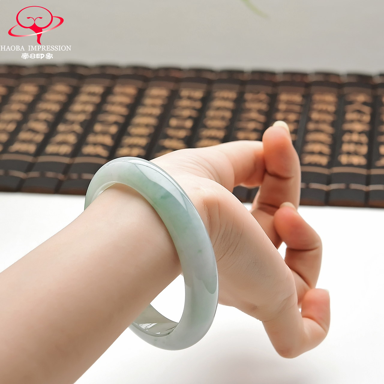 豪8印象s11-773玉镯子翡翠手镯 豪8印象手饰