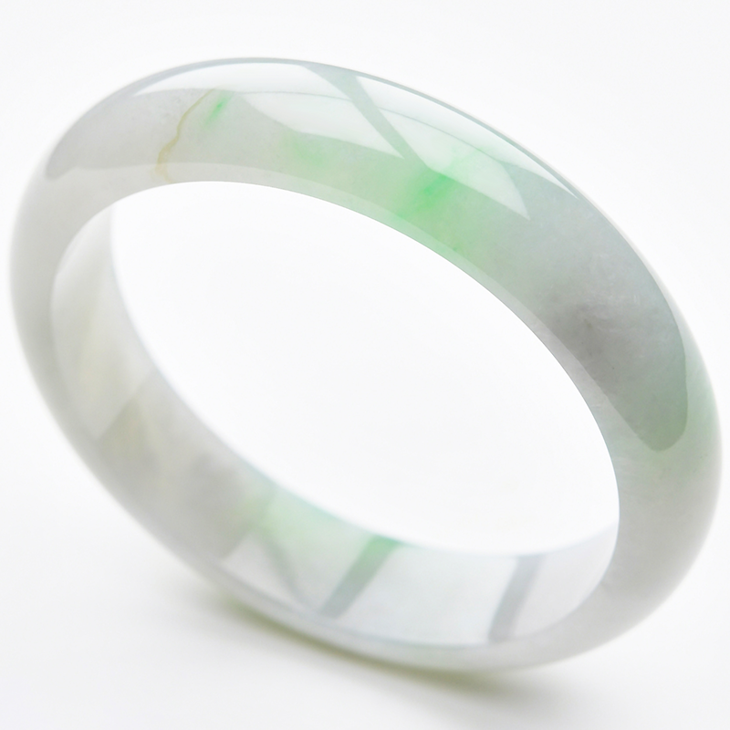 豪8印象s8-1917玉镯冰种翡翠手镯 豪8印象手饰