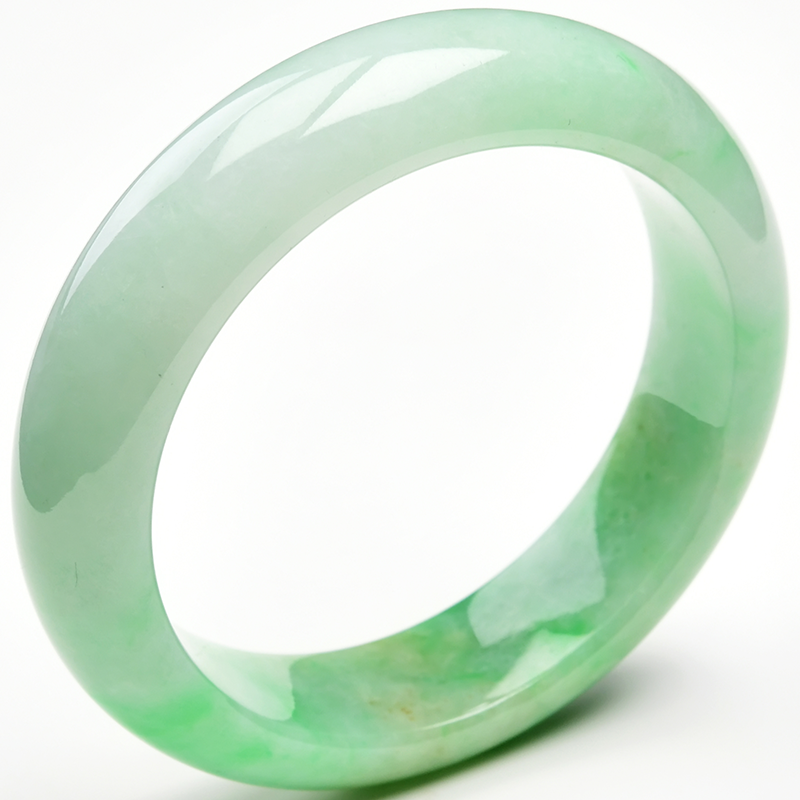 豪8印象m2932玉镯子女款翡翠手镯 豪8印象手饰