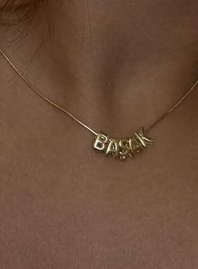 闺蜜女友礼物项链钛钢