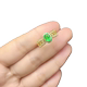 Natural colored treasure emerald Jiuyuan jewelry wood color