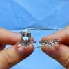 Natural aquamarine treasure Jiuyuan jewelry Santa Maria