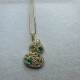 Natural colored treasure emerald Jiuyuan jewelry wood color