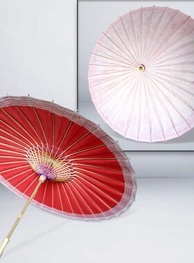 晴雨两用精品古风汉服舞蹈油纸伞