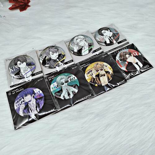 未定事件簿官周 浪漫定格/燃情悸动系列马口铁徽章 正版周边 - 图3