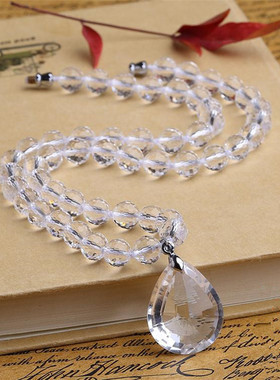 假一赔十天然水晶白色透明矿石