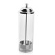 Acrylic dustproof straw barrel pc barrel simple straw bottle