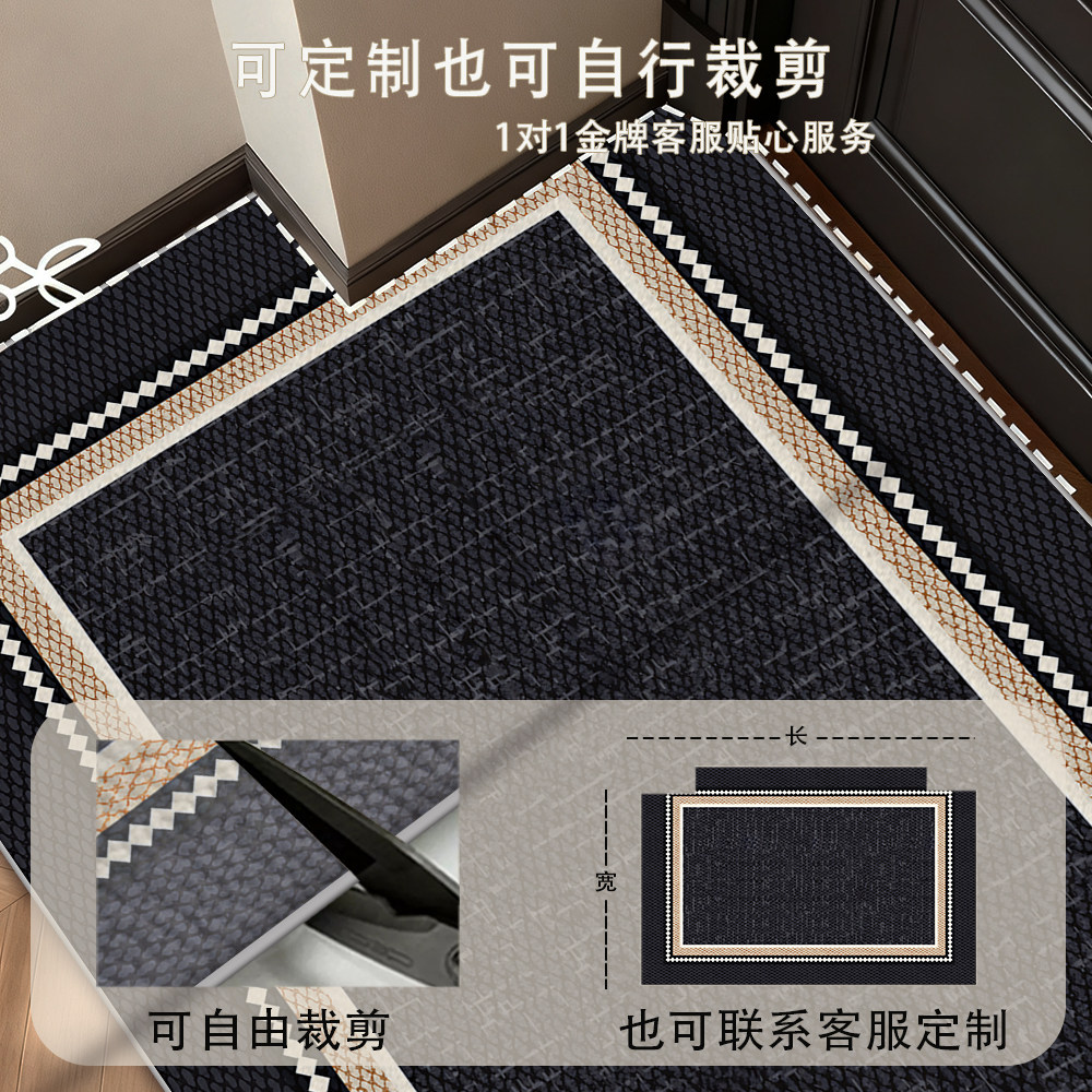 新款进门地垫入户门垫家用乔迁门口防滑垫子入户喜庆地毯红色脚垫,淘宝优惠券,粉丝福利购,淘宝优惠卷