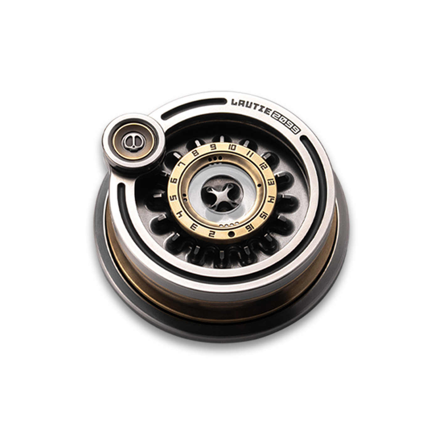 老铁匠嘉年华MEGA 磁力联动桌面轮盘 黑科技金属指尖解压edc玩具,淘宝优惠券,粉丝福利购,淘宝优惠卷