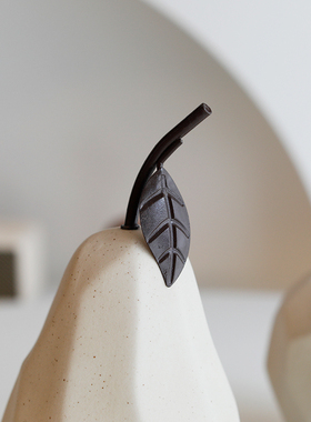 陶瓷水果摆件桌面装饰品