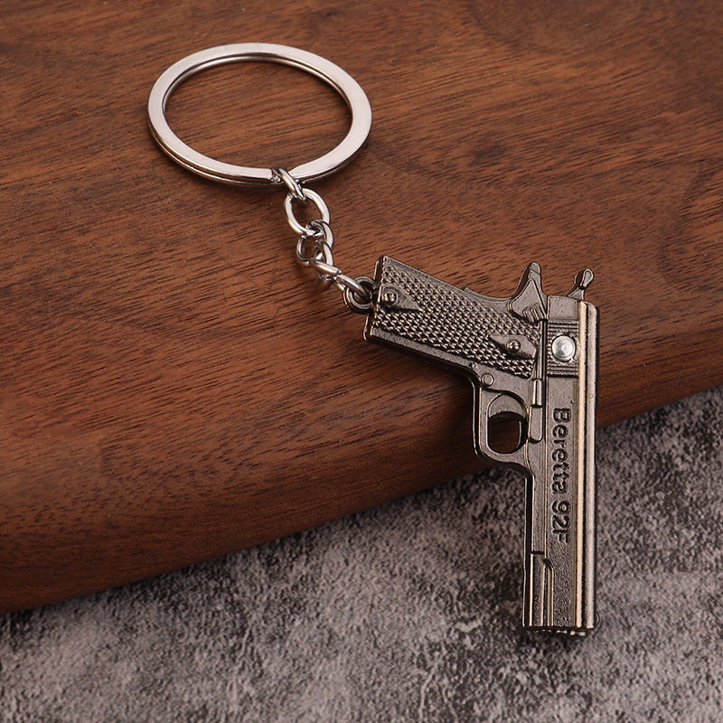 绝地求生钥匙扣绝地求生钥匙扣周边P92信号手枪武器模型挂件挂件钥匙扣礼品礼物