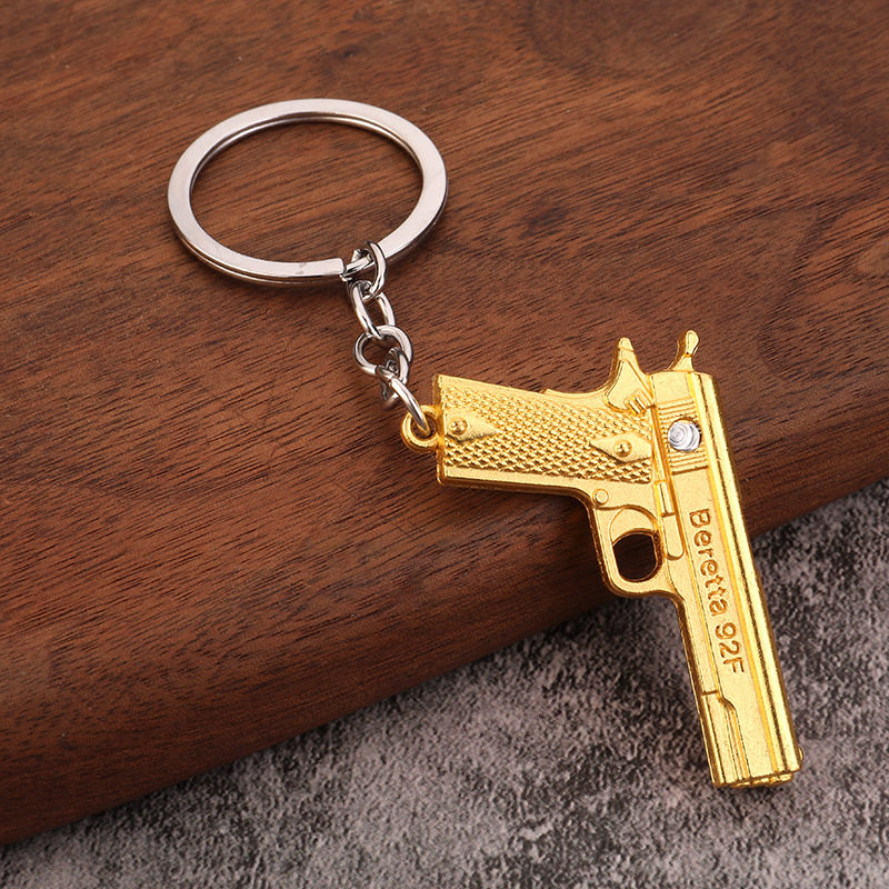 绝地求生钥匙扣绝地求生钥匙扣周边P92信号手枪武器模型挂件挂件钥匙扣礼品礼物