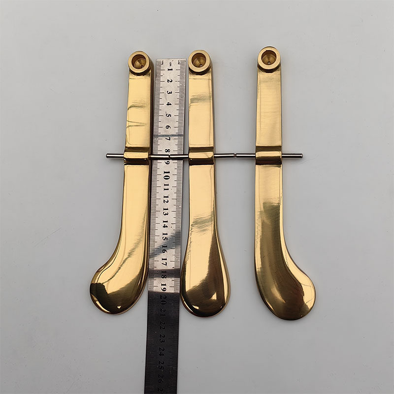 钢琴配件三角钢琴用踏板纯铜踏板一付3个维修整理顶杆踏板带 - 图1