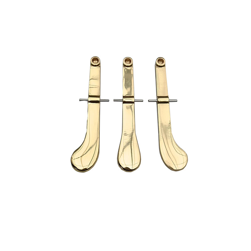 钢琴配件三角钢琴用踏板纯铜踏板一付3个维修整理顶杆踏板带 - 图3