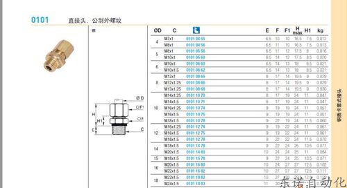 Legris 乐可利 铜卡套接头0101 04 10 0101 04 19 0101 05 10 4-5 - 图0
