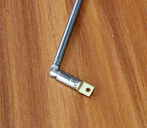 收音机拉杆天线 共4节  万向天线 360度  直径5mm - 图0