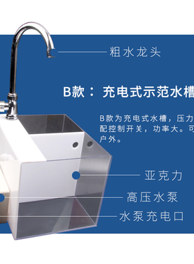 净水机专用演示过滤透明直销实验
