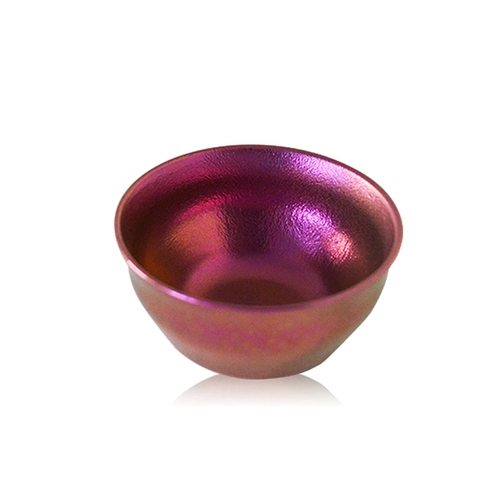 Чайный сервиз для домашнего использования, металлическая портативная чайная чашка, чай, простой и элегантный дизайн, защита от ожогов