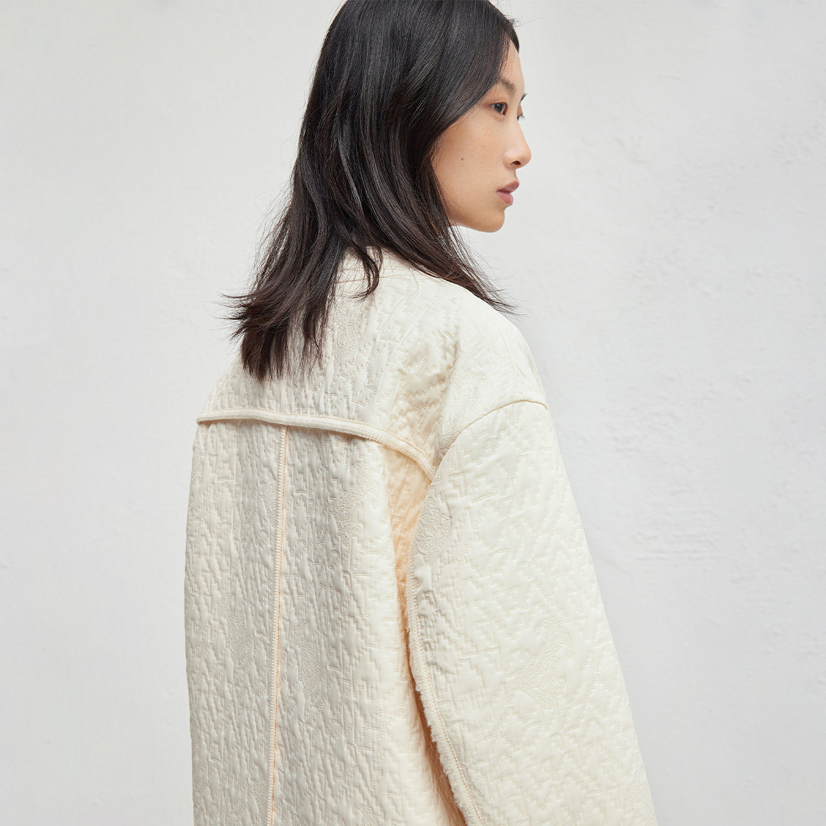 【新中式】播商场同款轻薄短外套女24秋肌理感上衣BDR3WD3225,淘宝优惠券,粉丝福利购,淘宝优惠卷