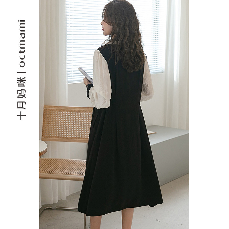 【专柜同款】十月妈咪春季连衣裙子 十月妈咪连衣裙