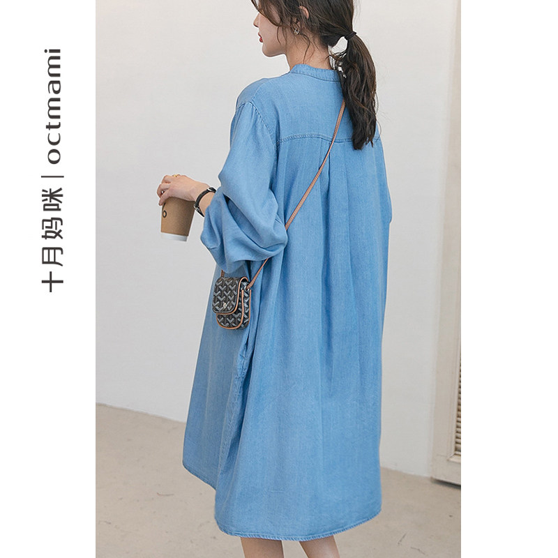 【专柜同款】十月妈咪孕妇春装连衣裙 十月妈咪连衣裙