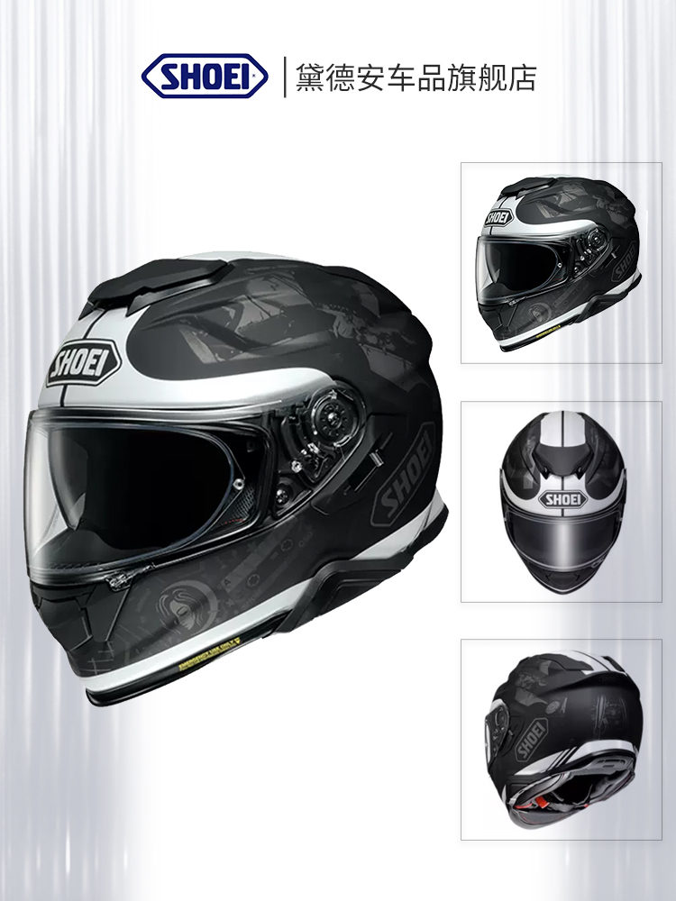 SHOEI GT Air2摩托车头盔男女机车全盔gt2双镜片跑盔防雾四季冬季 - 图1