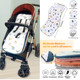 Special price baby stroller mat cotton four seasons cushion stroller accessories high view stroller baby walking stroller sleeping mat
