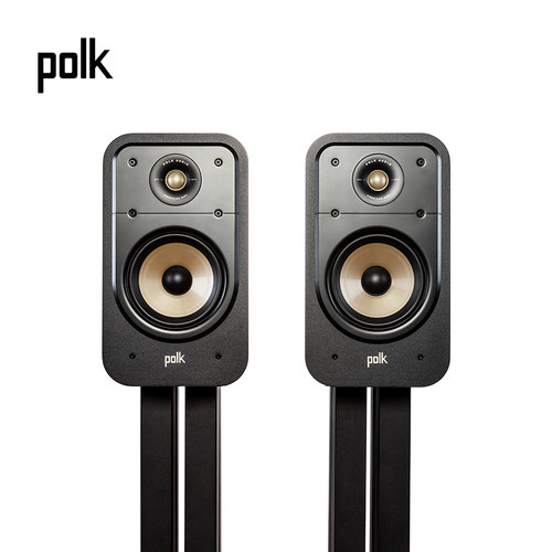 美国Polkaudio/普乐之声 ES20HiFi桌面书架音箱木质家用 电视音响 - 图0
