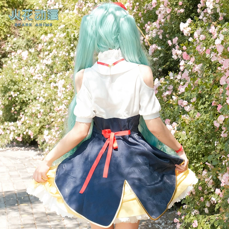 О в ㄦ ㄦ Vocaloid cos miku   osplay цепь