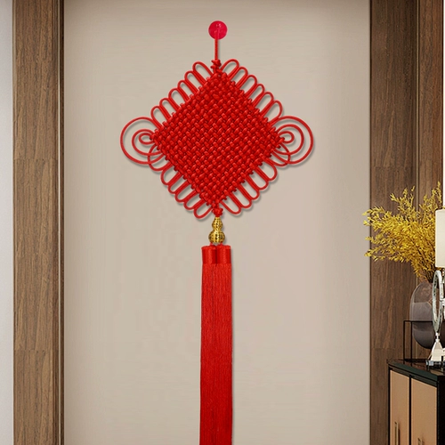 2025 новый китайский подвесной узел для таунхауса, элитной гостиной, украшения стены с большим телевизором, прихожей, переезда в новый дом