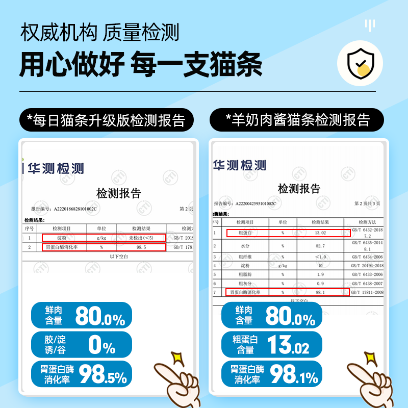 金多乐猫零食每日猫条非100支整箱官方营养猫咪零食营养主食罐头