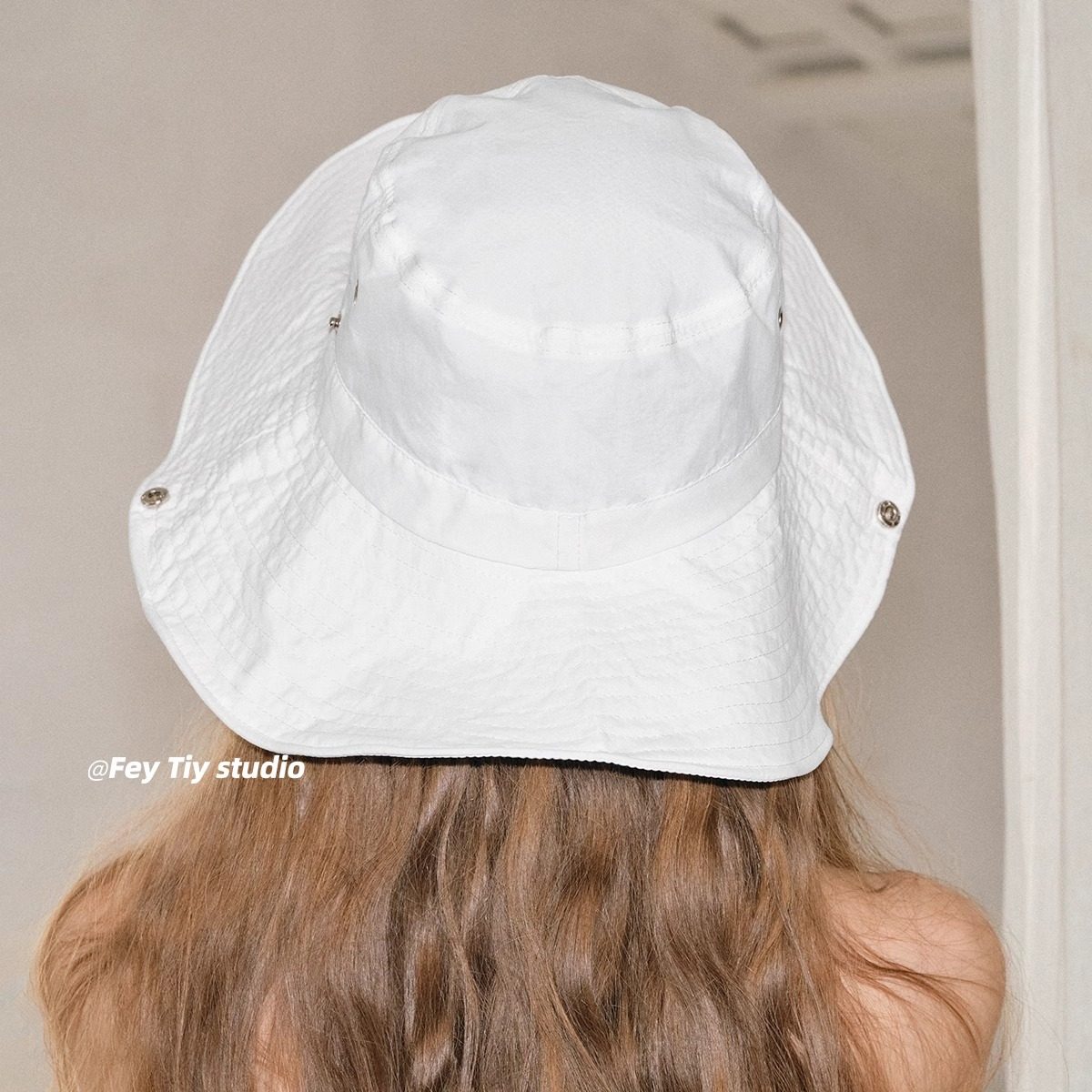 feytiy 韩国订单款 超轻透气大檐太阳帽防晒户外徒步登山渔夫帽女,淘宝优惠券,粉丝福利购,淘宝优惠卷