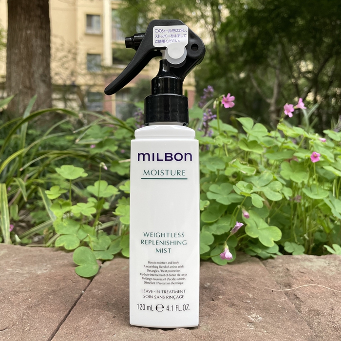 MILBON防静电营养水MOISTURE玫丽盼慕怡丝护发喷雾保湿修护蜜免洗 - 图2
