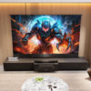 Nickelodeon 100-inch laser TV home theater
