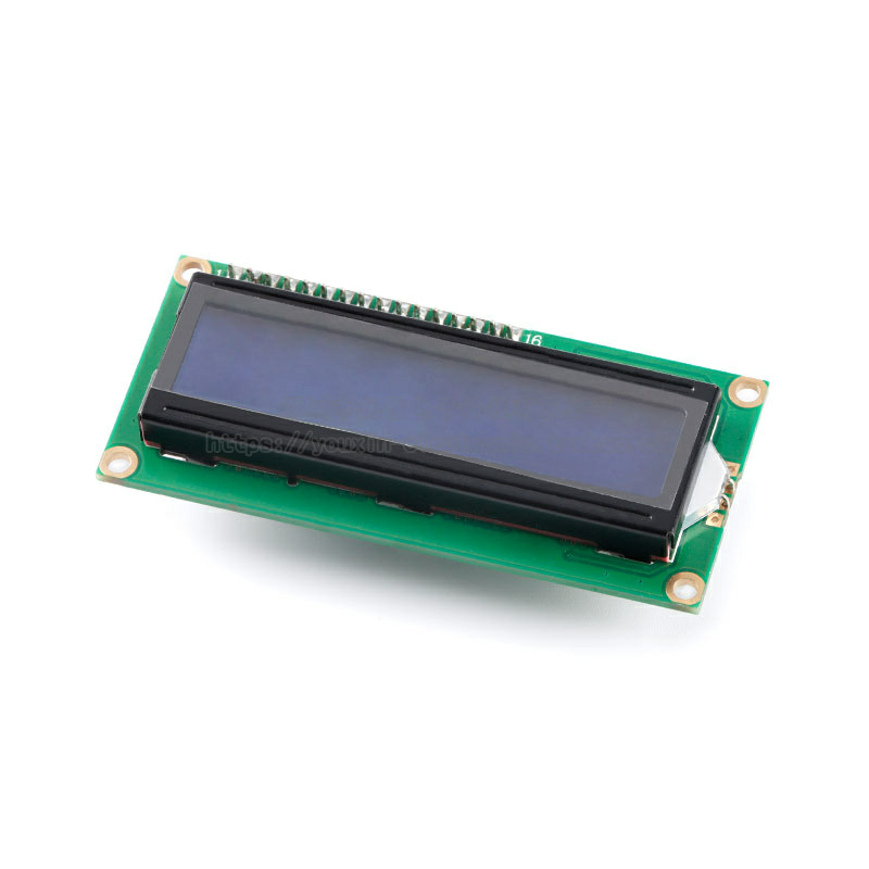 Serial LCD1602 display LCD1602液晶显示屏模块蓝屏IIC/I2C接口-图1