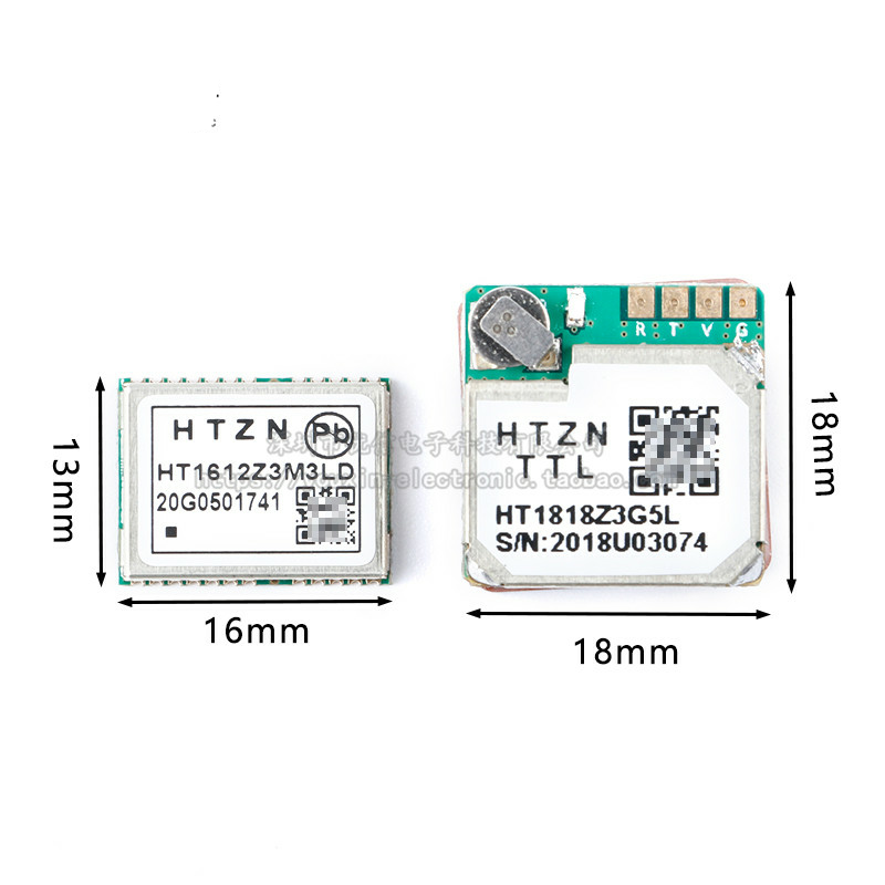 HT1818Z3G5L/HT1612Z3M3LD GPS+BDS北斗卫星定位模块 不带Flash - 图3