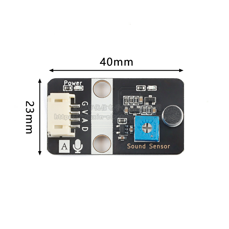 Sound Sensor声音传感器模块声音感应检测麦克风咪头模块-图3