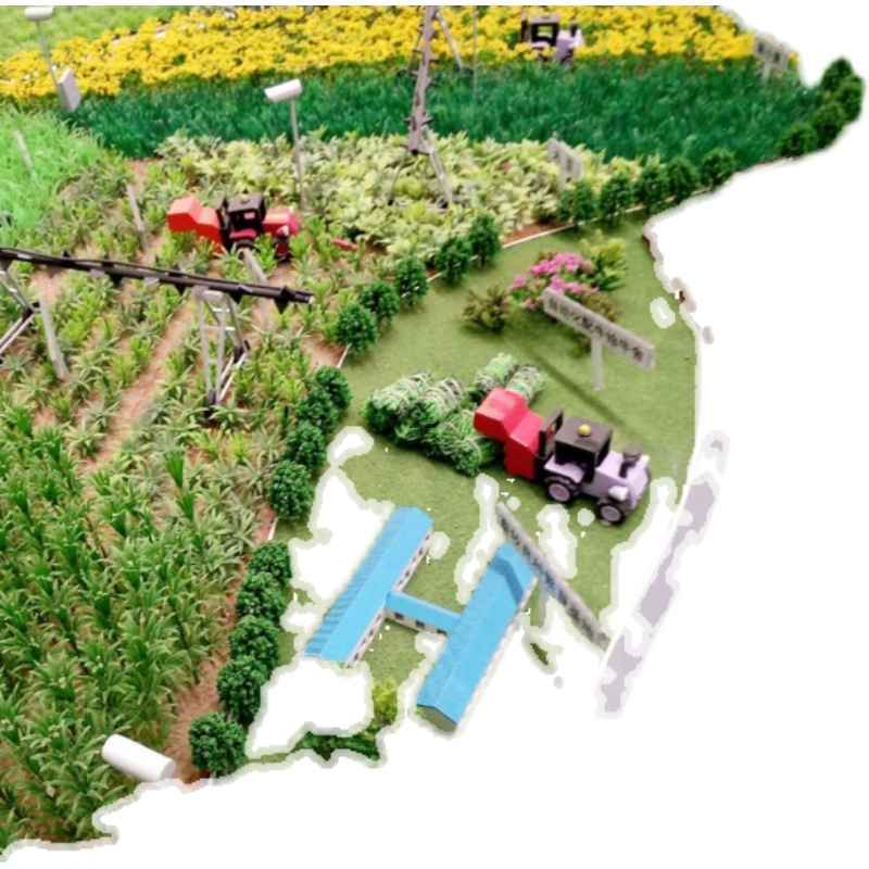 智慧农业沙盘模型定制农业动态沙盘模型定制高端电子沙盘模型制作-图3