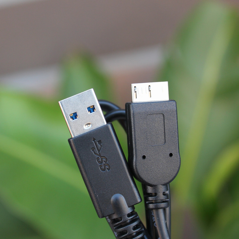 45厘米Micro usb3.0移动硬盘数据线 适用于西数WD希捷三星日立等 - 图0